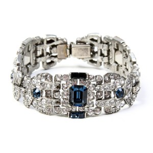 Sapphire and Crystal Deco Collection