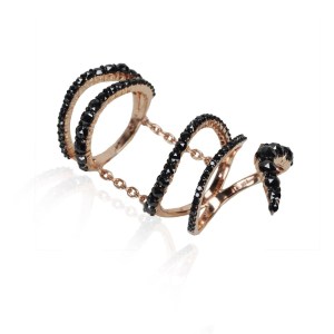 Etho Maria Chain Armor Ring